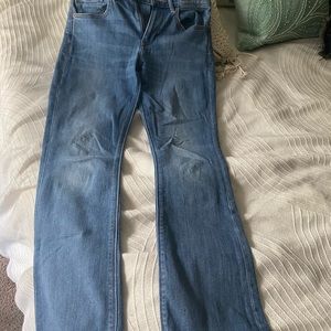 Express barely boot cut jeans size 4S